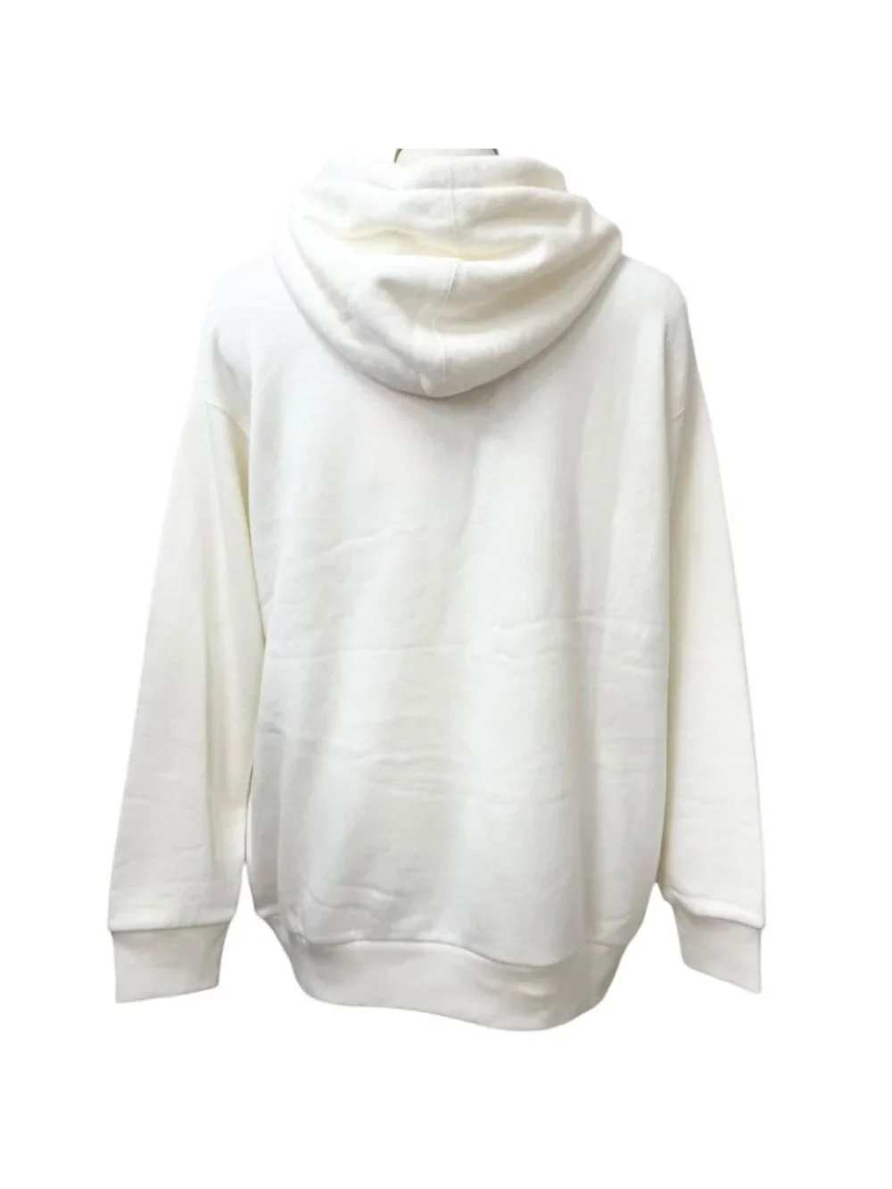 Gucci Adidas Trefoil Arch Logo Pullover Hoodie Ivory